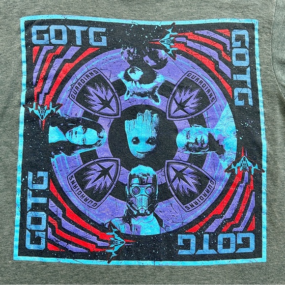 Marvel | Guardians of the Galaxy Graphic Short Sleeve T-Shirt Men’s Small - Picture 2 of 6